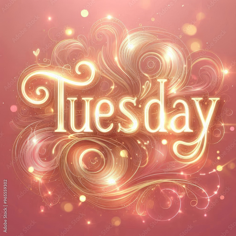 Tuesday Sparkle: Glowing Gold Text and Flourishes with Generative AI. Tuesday Sparkle: Glowing Gold Text and Flourishes with Generative AI.