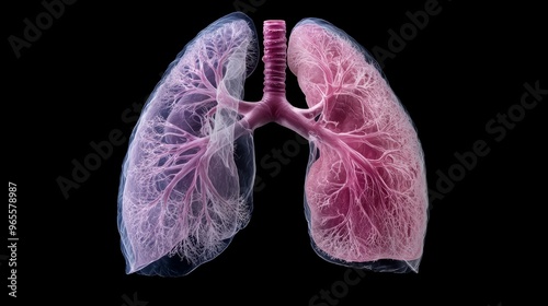 Symmetry in the Pleural Membranes, Discuss the symmetry of the pleural membranes, which cover both lungs and maintain a balanced negative pressure environment that aids in lung expansion photo