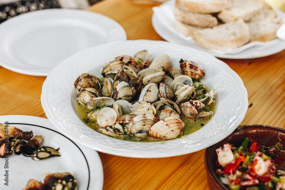 Portuguese clams Portuguese clams