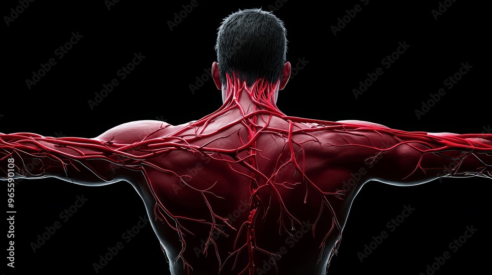 Symmetry in the Blood Flow to Skeletal Muscles, Analyze how blood vessels are symmetrically distributed to skeletal muscles. Symmetry in the Blood Flow to Skeletal Muscles, Analyze how blood vessels are symmetrically distributed to skeletal muscles.