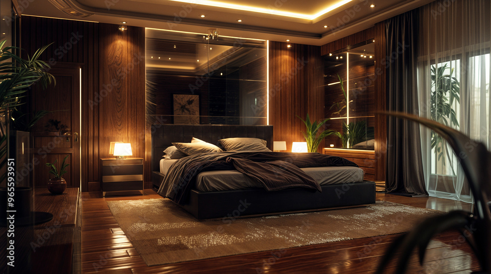 modern bedroom interior modern bedroom interior