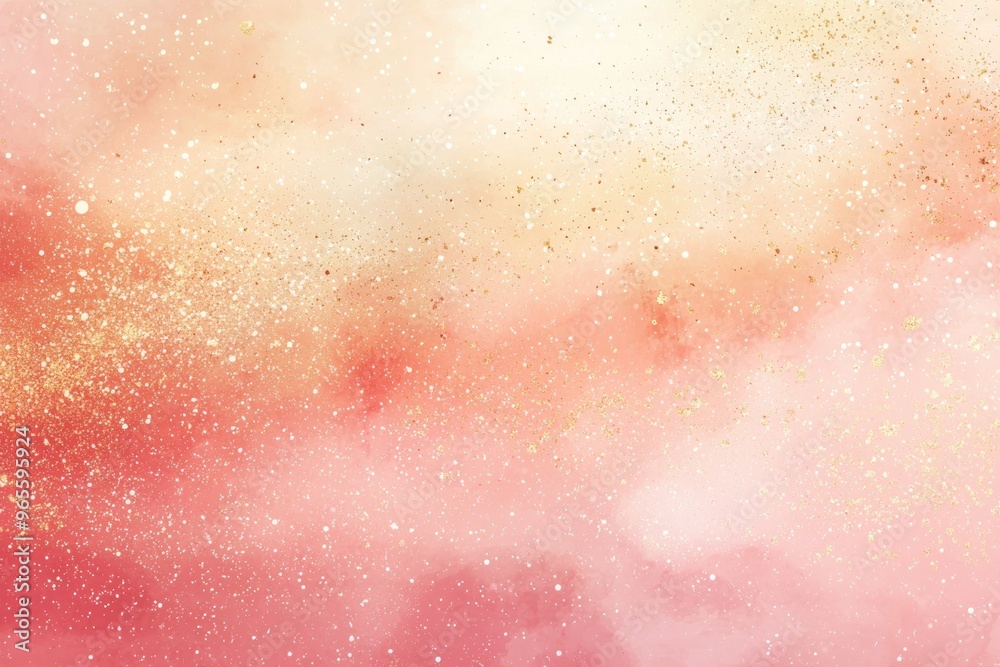 A gradient background of soft pinks and corals with subtle gold dust particles, creating a luxurious and feminine touch. A gradient background of soft pinks and corals with subtle gold dust particles, creating a luxurious and feminine touch.