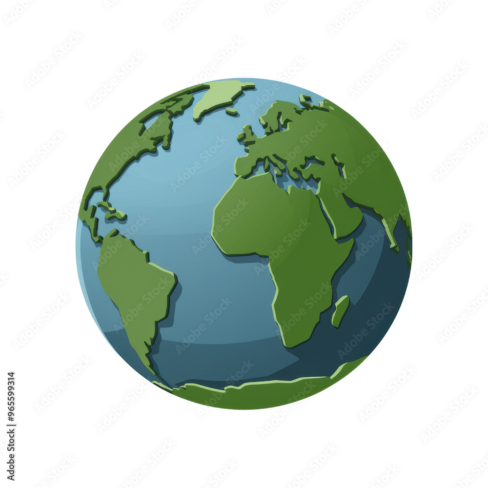 A stylized representation of Earth, showcasing continents in green and a transparent background, symbolizing our planet's geography and ecology A stylized representation of Earth, showcasing continents in green and a transparent background, symbolizing our planet's geography and ecology