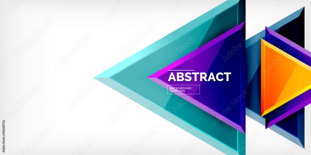 Triangle glass shapes geometric abstract background. Vector Illustration For Wallpaper, Banner, Background, Card, Book Illustration, landing page Triangle glass shapes geometric abstract background. Vector Illustration For Wallpaper, Banner, Background, Card, Book Illustration, landing page