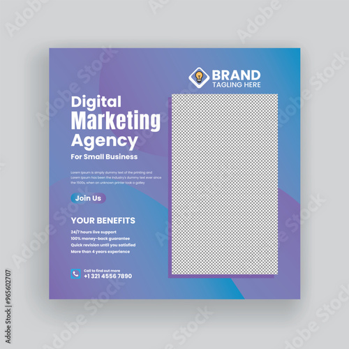Business Social Media Design for Digital Marketing