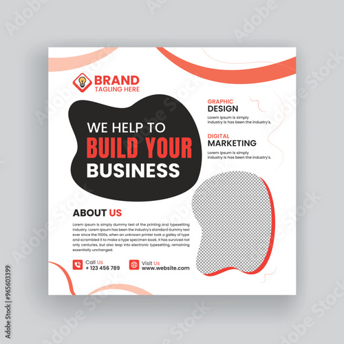 Business Social Media Design for Digital Marketing