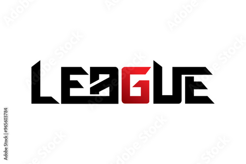 League typography design vector, for t-shirt, poster and other uses