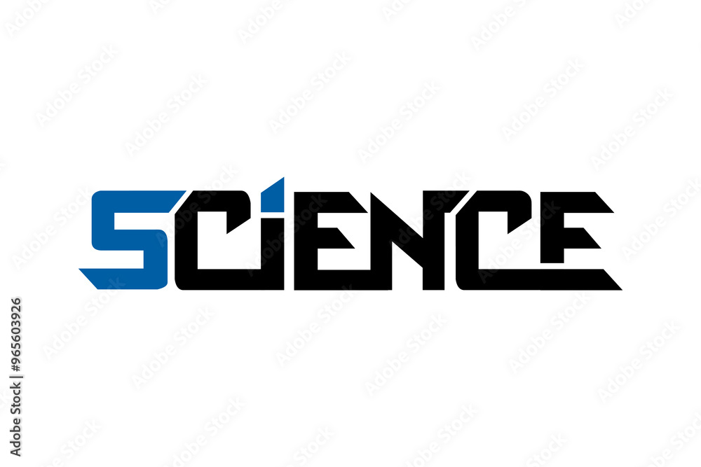 Science typography design vector, for t-shirt, poster and other uses Science typography design vector, for t-shirt, poster and other uses