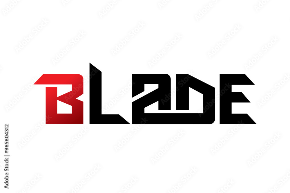 Blade typography design vector, for t-shirt, poster and other uses Blade typography design vector, for t-shirt, poster and other uses