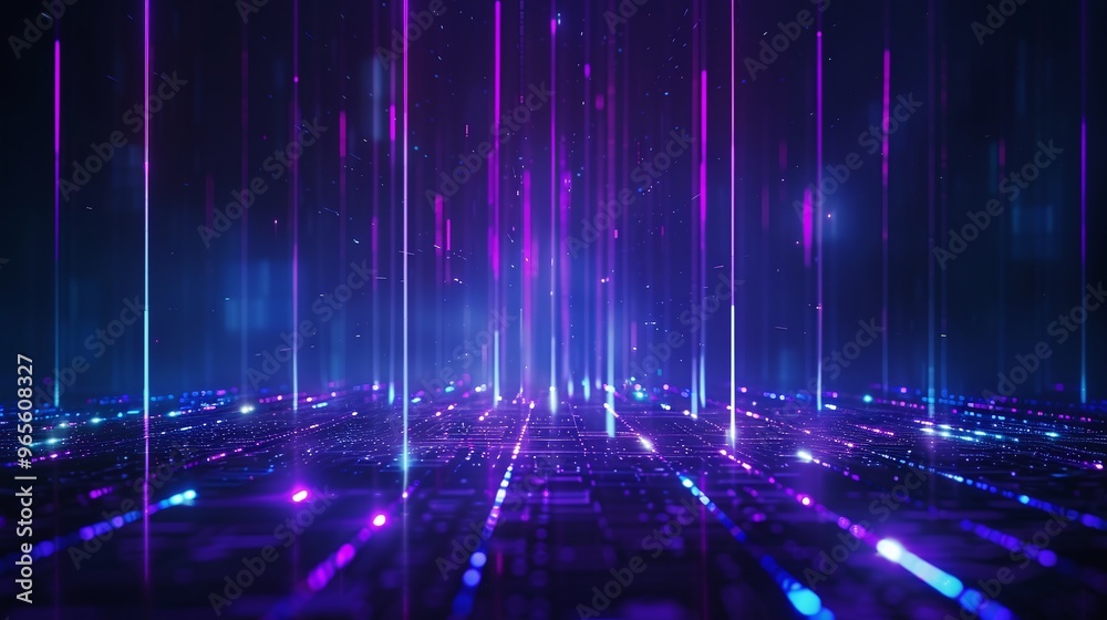 A stunning abstract background with vibrant neon lights and dynamic lines creating a futuristic atmosphere. Stage for product presentation. A stunning abstract background with vibrant neon lights and dynamic lines creating a futuristic atmosphere. Stage for product presentation.