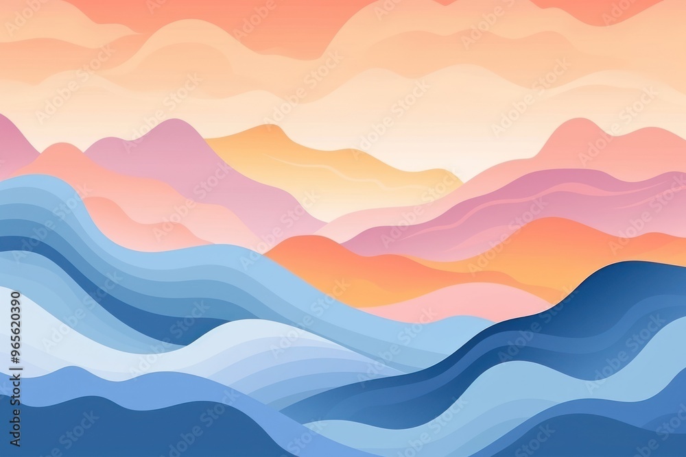 Sunrise scenery pattern outdoors graphics. Sunrise scenery pattern outdoors graphics.