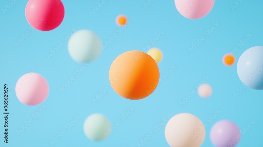 a ping pong balls like a lollipops, falling down from the sky, pastel colors, minimal concept, concept of sports and competitions, ping-pong equipment and tournament a ping pong balls like a lollipops, falling down from the sky, pastel colors, minimal concept, concept of sports and competitions, ping-pong equipment and tournament