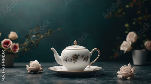 A Timeless English Tea Tradition: Vintage Elegance at its Finest photo