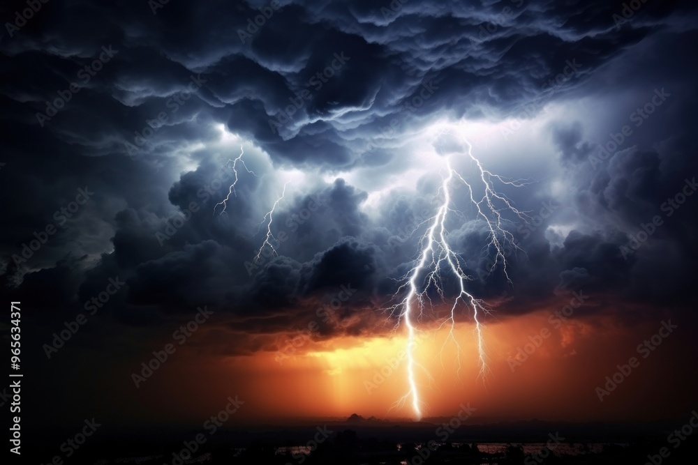 Thunder storm thunderstorm lightning. Thunder storm thunderstorm lightning.