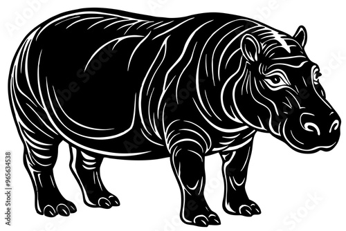 hippopotamus illustration,hippopotamus animal