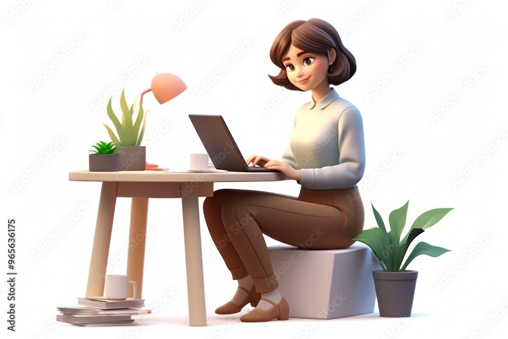 Programmer furniture computer sitting. Programmer furniture computer sitting.