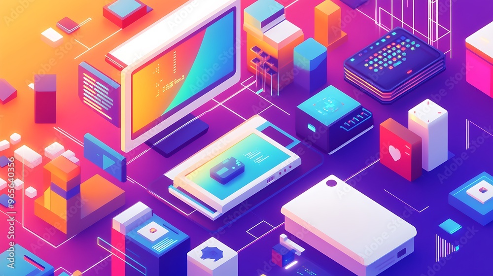 Innovative Isometric Game Development: Coding and Creativity in Bright Colors Innovative Isometric Game Development: Coding and Creativity in Bright Colors