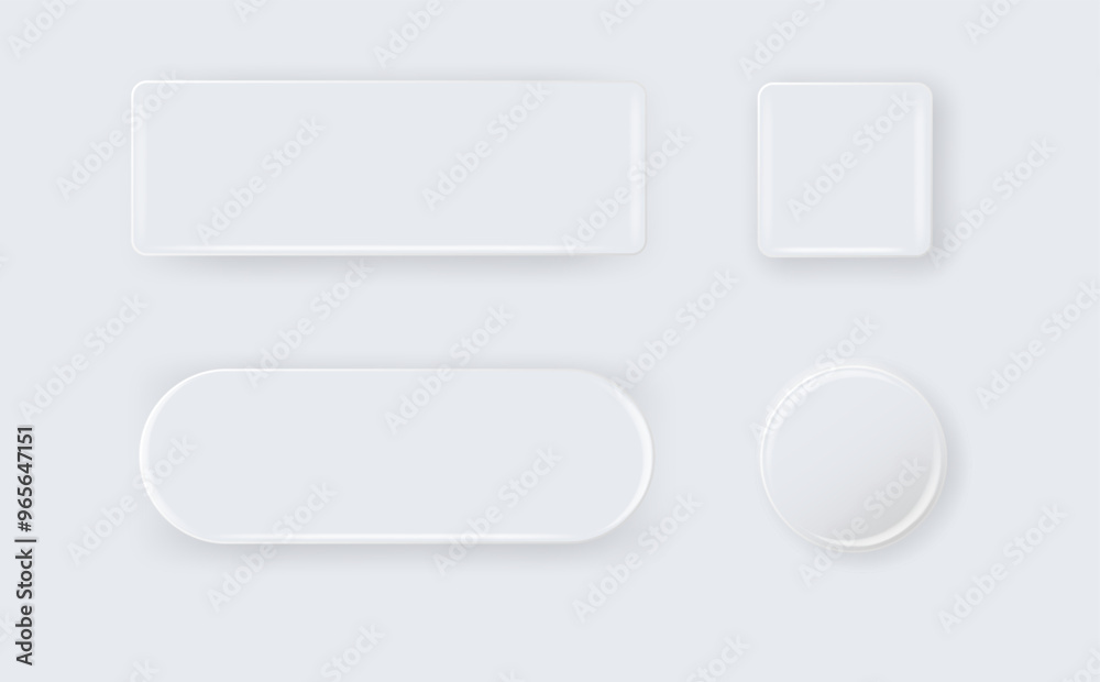 Vector 3d Round and Square White Metal, Plastic Blank Empty Button Badge Isolated. Button Badge. Brooch Pin. Template for Branding Vector 3d Round and Square White Metal, Plastic Blank Empty Button Badge Isolated. Button Badge. Brooch Pin. Template for Branding