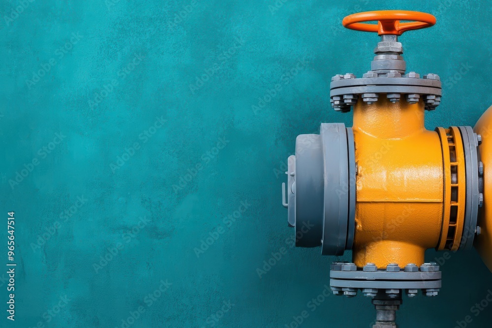 A modern electric water pump installed in an industrial facility, electric water pump industrial, high-efficiency water management A modern electric water pump installed in an industrial facility, electric water pump industrial, high-efficiency water management