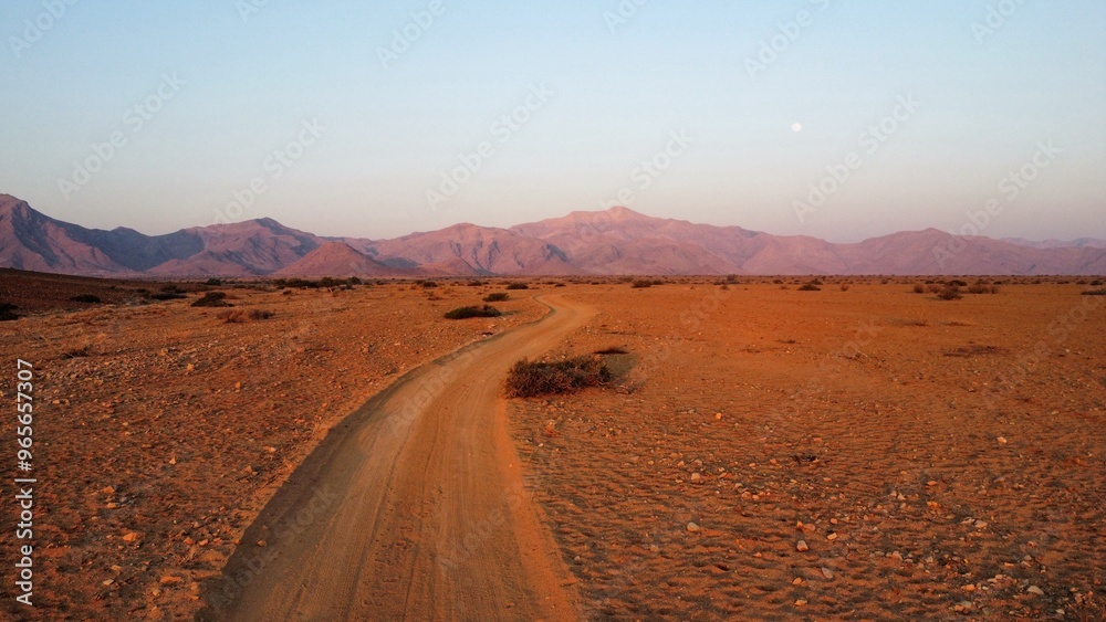 Naklejka premium Drone view