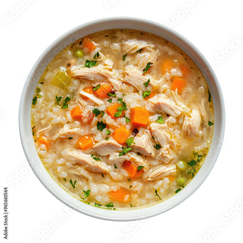 Delicious Bowl of Chicken a...