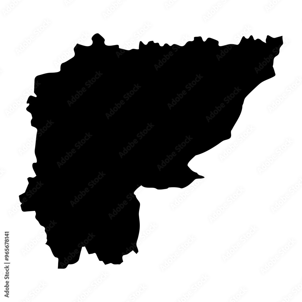 Sa Kaeo province map, administrative division of Thailand. Vector illustration. Sa Kaeo province map, administrative division of Thailand. Vector illustration.