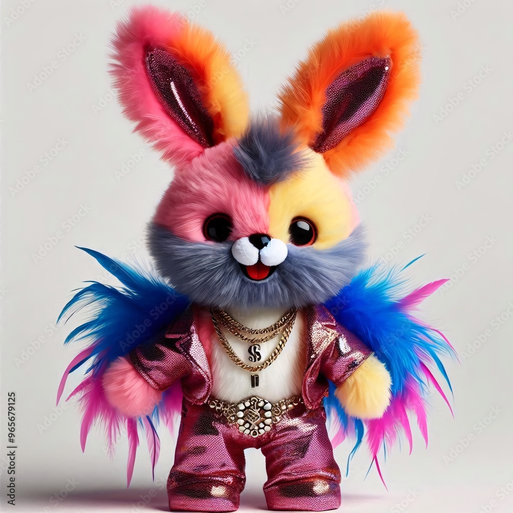 Dancing dankly dressed toy animals
