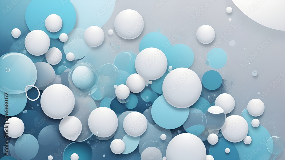 white and blue bubble white and blue bubble