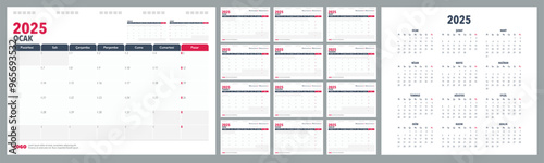 Calendar Planner TR 2025