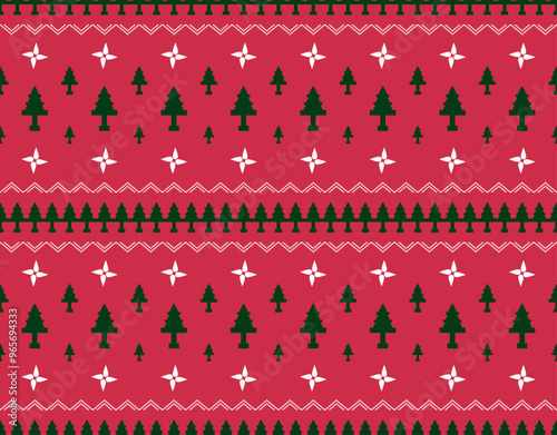 Ancient traditional fabric patterns which are seamless