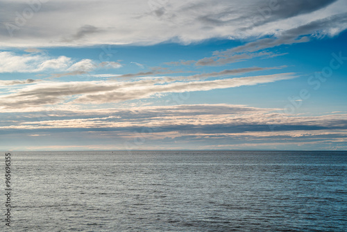 Sunset over the Saint Lawrence River, Gaspe Peninsula