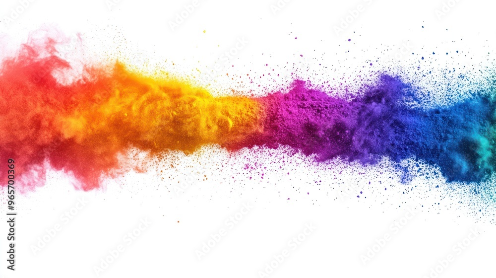 Colorful Powder Explosion Colorful Powder Explosion