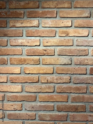 well lit bricks texture for design background