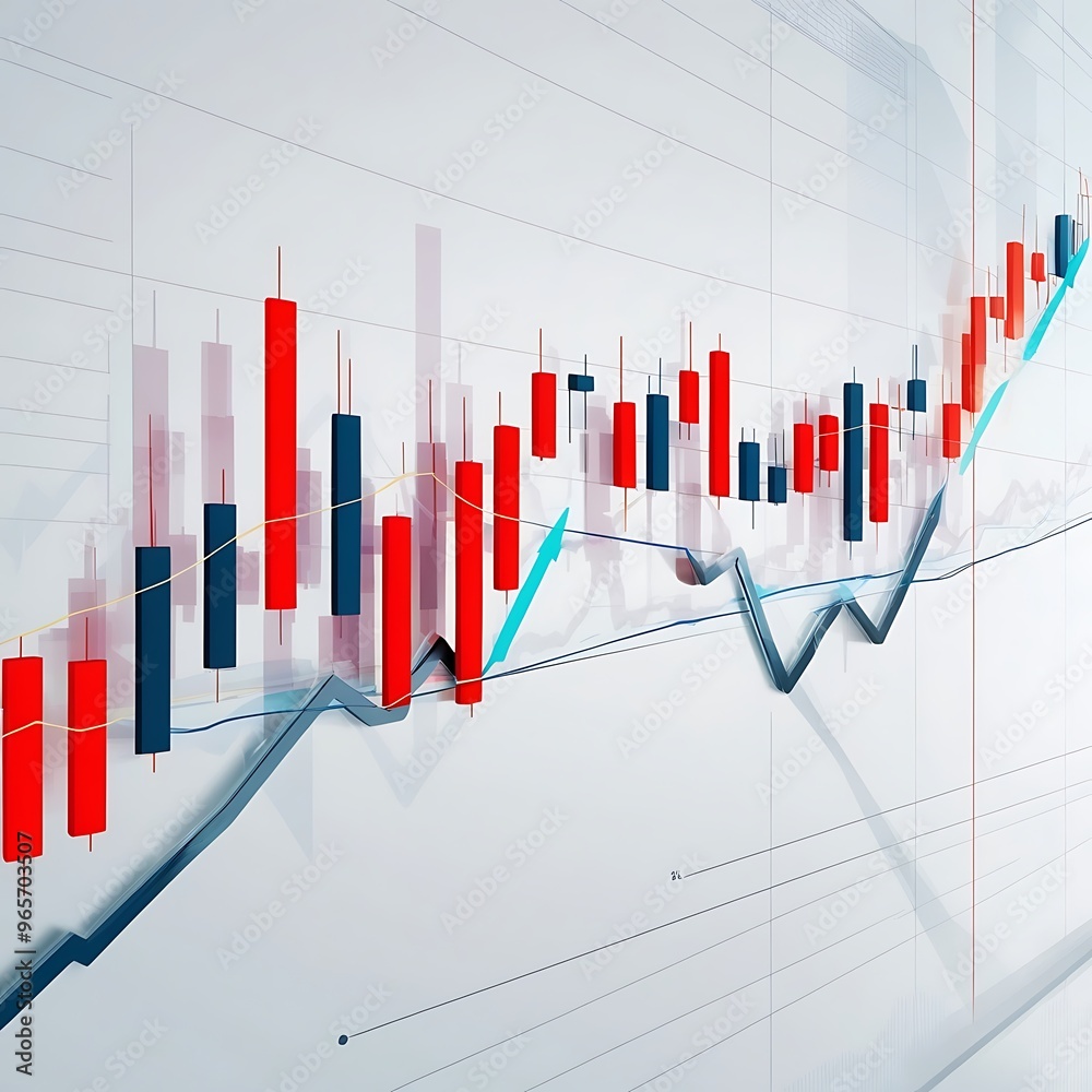 A minimalist depiction of a financial graph featuring candlestick and line charts on a clean white background, symbolizing forex trading and market analysis. A minimalist depiction of a financial graph featuring candlestick and line charts on a clean white background, symbolizing forex trading and market analysis.