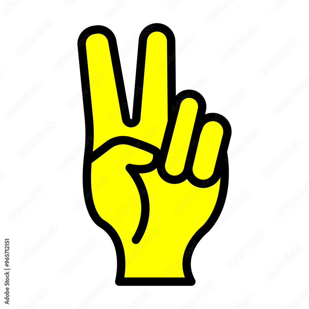 Luminous Victory Vector Filled Icon Design Luminous Victory Vector Filled Icon Design