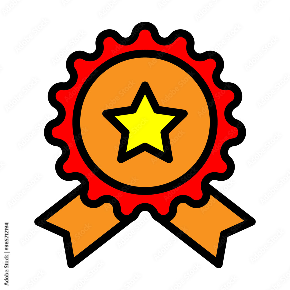Shining Achievements Vector Filled Icon Design Shining Achievements Vector Filled Icon Design