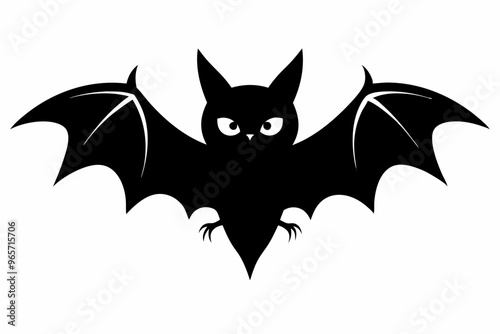  Halloween bat silhouette vector, Bat silhouette, Halloween bat Svg