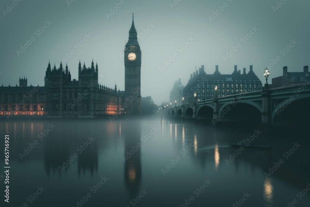 Fototapeta premium The Big ben at London architecture landscape cityscape.