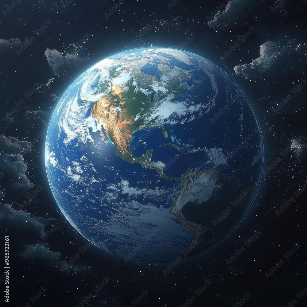 Obraz premium Earth from Space