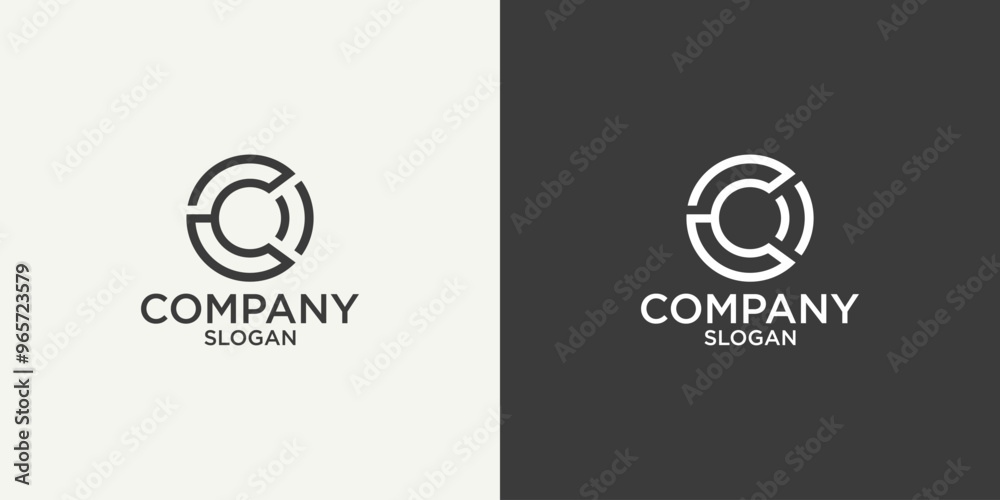 letter c abstract simple logo design vector letter c abstract simple logo design vector