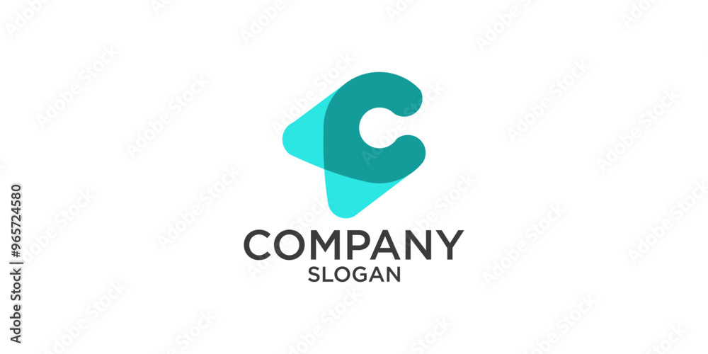letter c abstract simple logo design vector letter c abstract simple logo design vector