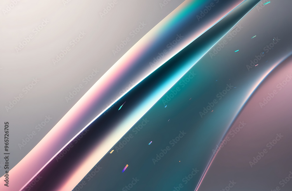 Obraz premium Abstract Gradient Design with Curved Lines