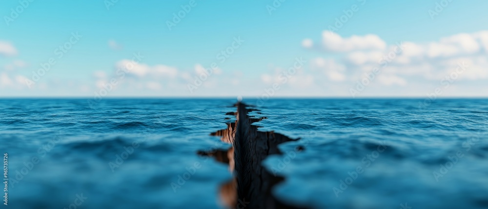 ocean horizon - blue water, white clouds, and a sense of vastness - minimalist seascape - calming water - natural beauty - sea water ocean horizon - blue water, white clouds, and a sense of vastness - minimalist seascape - calming water - natural beauty - sea water