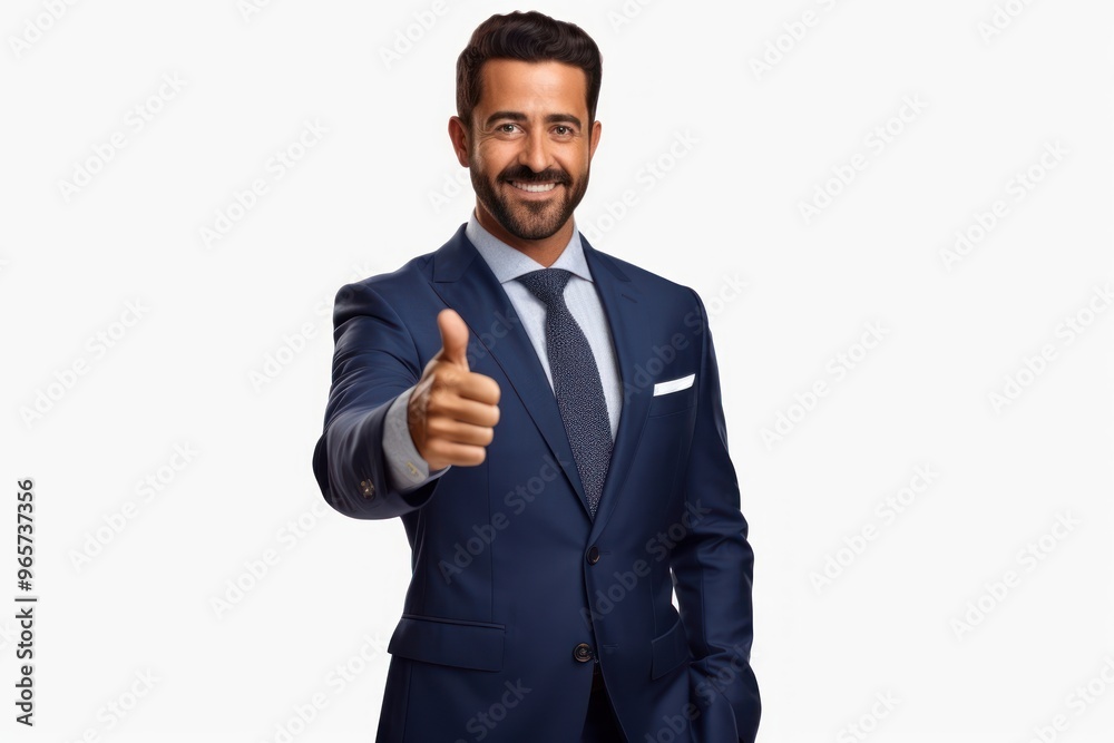 Business man and pointing to presentation portrait person adult. Business man and pointing to presentation portrait person adult.