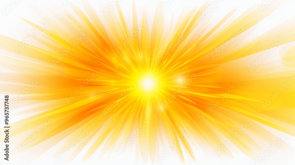 bright yellow and orange burst of light bright yellow and orange burst of light