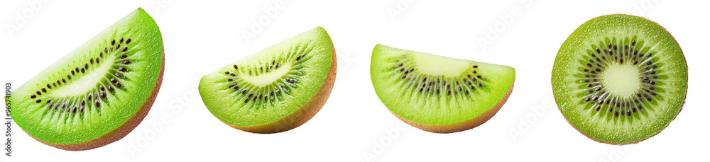 An isolated kiwi fruit on a transparent background (.) An isolated kiwi fruit on a transparent background (.)