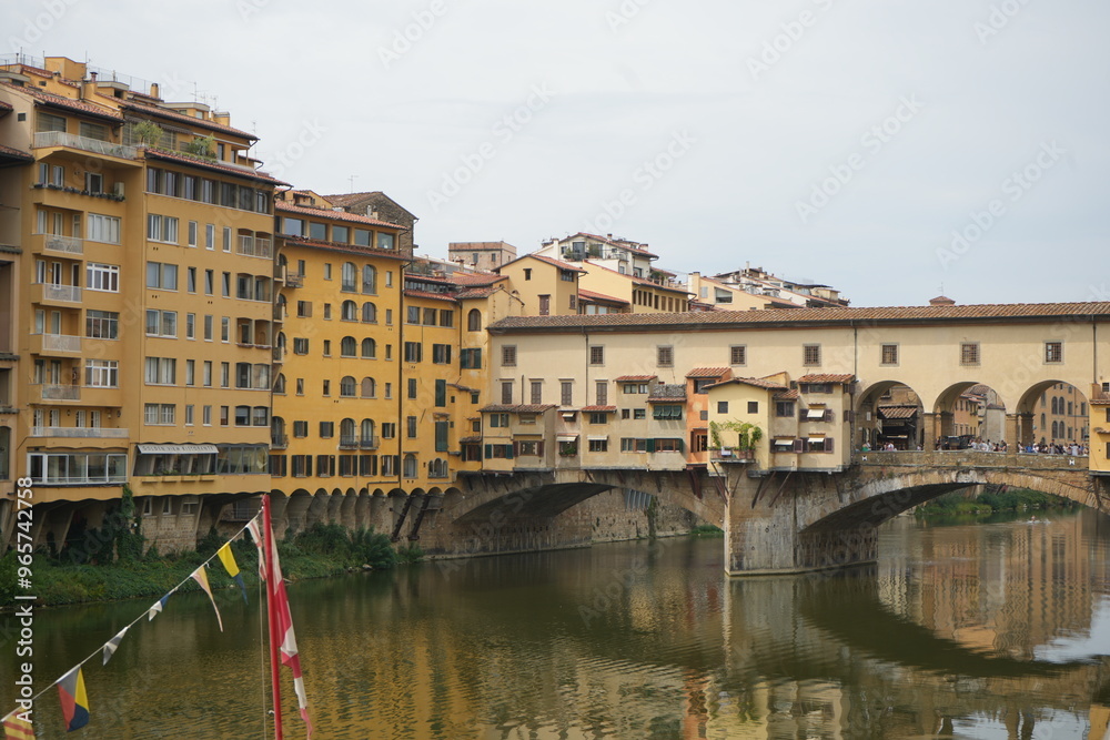 Obraz premium ponte vecchio florence italy