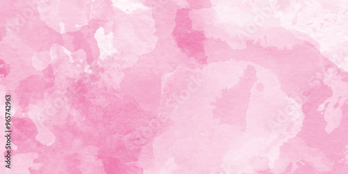 Light pink abstract watercolor background with paper texture and stains, light and soft pink Watercolor background texture, polished and empty smooth Watercolor background texture soft pink.
