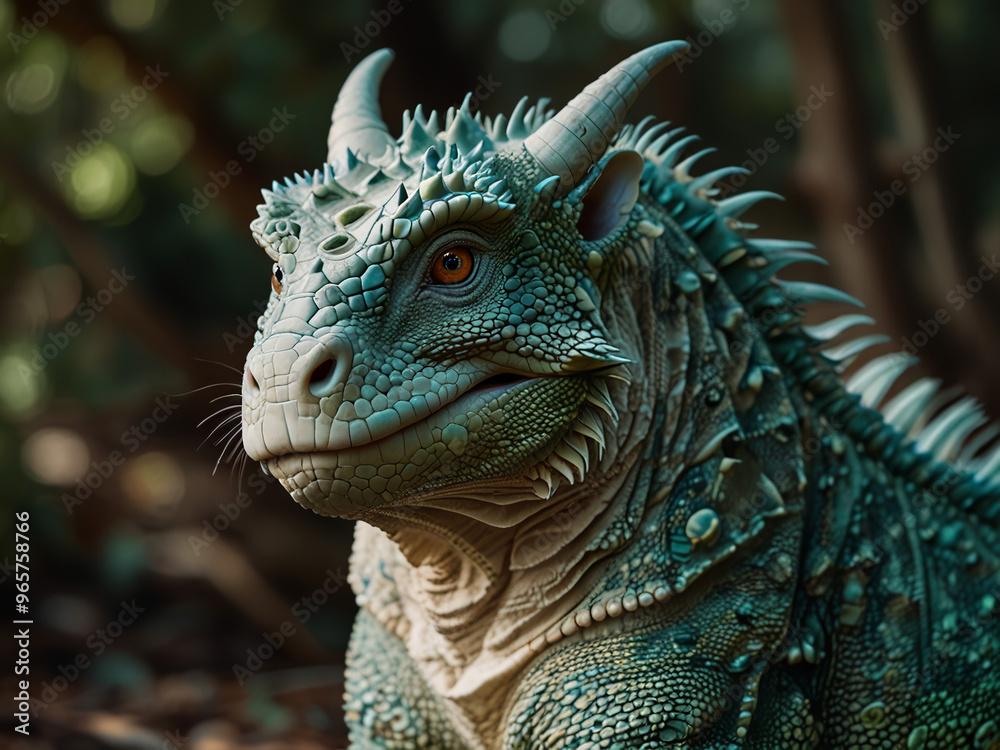 close up of iguana, strange dinosaur or genetic mutations close up of iguana, strange dinosaur or genetic mutations