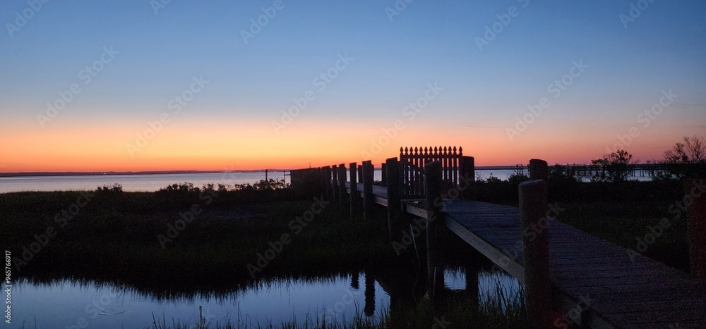 Sunset Chincoteague Island Sunset Chincoteague Island